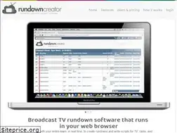 Sites similar to rundowncreator.com