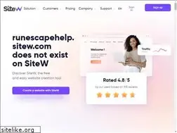 Sites similar to runescapehelp.sitew.com