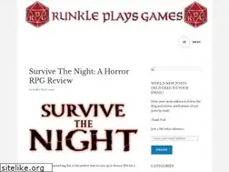 Sites similar to runkleplaysgames.com