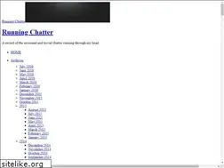 Sites similar to runningchatter.com