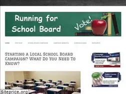 Sites similar to runningforschoolboard.info
