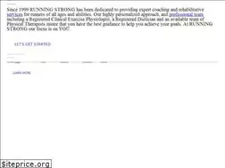 Sites similar to runningstrong.com