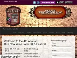 Sites similar to runnowwinelater5k.com