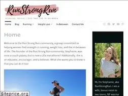 Sites similar to runstrongrun.com
