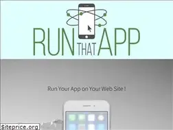 Sites similar to runthatapp.com
