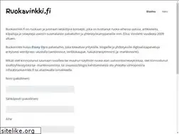 Sites similar to ruokavinkki.fi