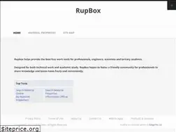 Sites similar to rupbox.com