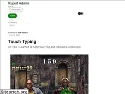 Sites similar to rupertadams.medium.com