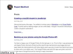 Sites similar to rupertb.com