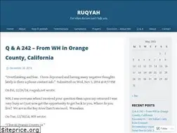 Sites similar to ruqyah2.wordpress.com