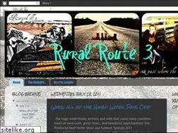 Sites similar to rural-route-3.blogspot.com