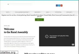 Sites similar to ruralassembly.org