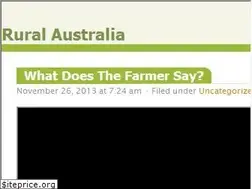 Sites similar to ruralaustralia.wordpress.com
