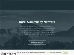 Sites similar to ruralcommunitynetwork.org