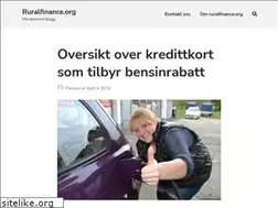 Sites similar to ruralfinance.org