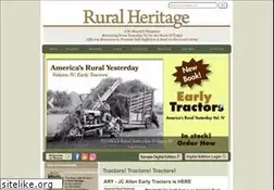 Sites similar to ruralheritage.com