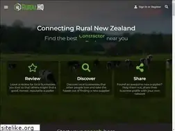 Sites similar to ruralhq.co.nz
