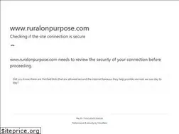 Sites similar to ruralonpurpose.com