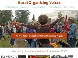 Sites similar to ruralorganizingvoices.org