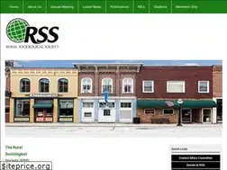 Sites similar to ruralsociology.org