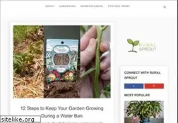 Sites similar to ruralsprout.com