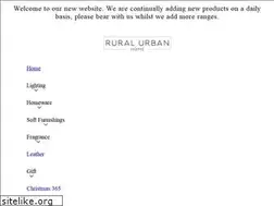 Sites similar to ruralurban.co.uk