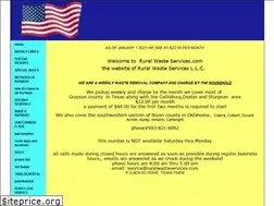 Sites similar to ruralwasteservices.com