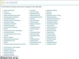 Sites similar to rus-pogoda.ru