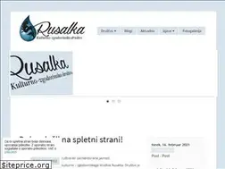 Sites similar to rusalka.si