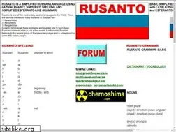 Sites similar to rusanto.com
