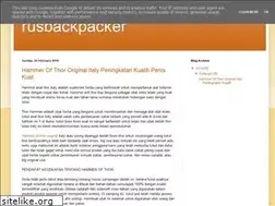 Sites similar to rusbackpacker.blogspot.com