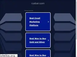Sites similar to rusbar.com