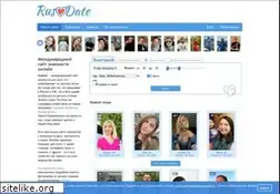 Sites similar to rusdate.net