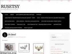 Sites similar to rusetsy.wordpress.com
