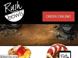 Sites similar to rushbowls.com