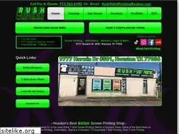 Sites similar to rushcustomtshirts.com