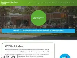 Sites similar to rushcuttersbaytennis.com.au