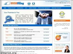 Sites similar to rushfiling.com