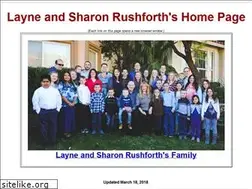 Sites similar to rushforth.org
