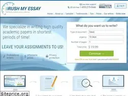 Sites similar to rushmyessay.biz