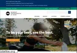 Sites similar to rushortho.com
