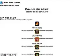 Sites similar to rushroyaledecks.com