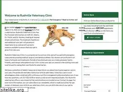 Sites similar to rushvillevet.com
