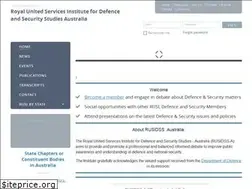 Sites similar to rusi.org.au
