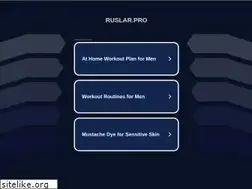 Sites similar to ruslar.pro