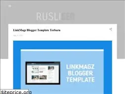 Sites similar to rusliseo.blogspot.com