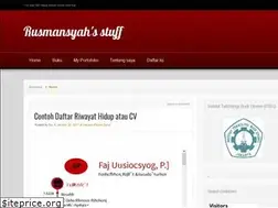 Sites similar to rusmansyah.wordpress.com