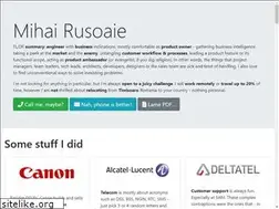 Sites similar to rusoaie.com