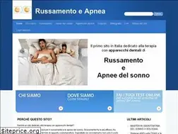 Sites similar to russamentoeapnea.it