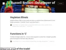 Sites similar to russellbrown.co